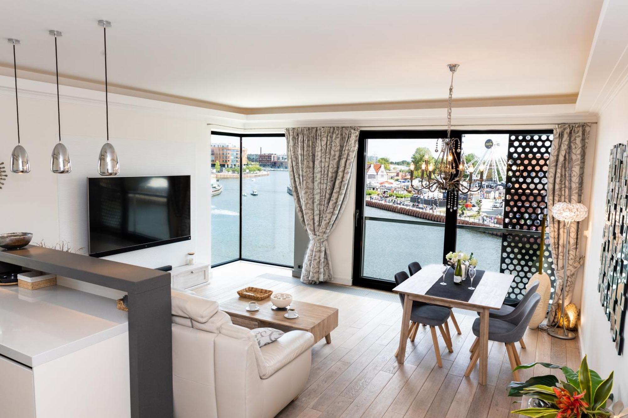 Apartament Nad Motlawa - Downtown Гданск Екстериор снимка