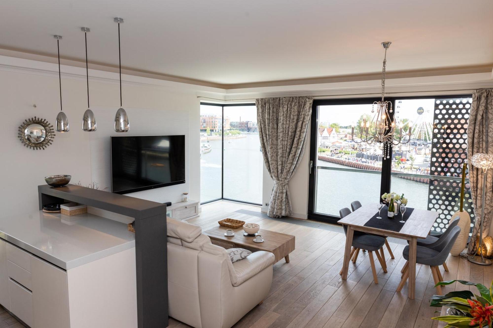 Apartament Nad Motlawa - Downtown Гданск Екстериор снимка