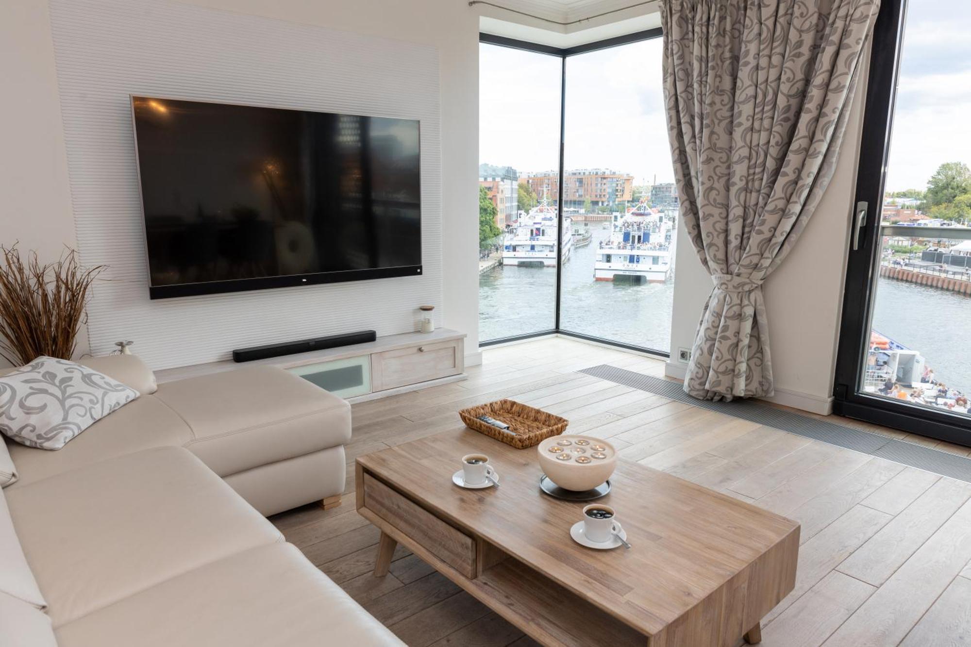 Apartament Nad Motlawa - Downtown Гданск Екстериор снимка
